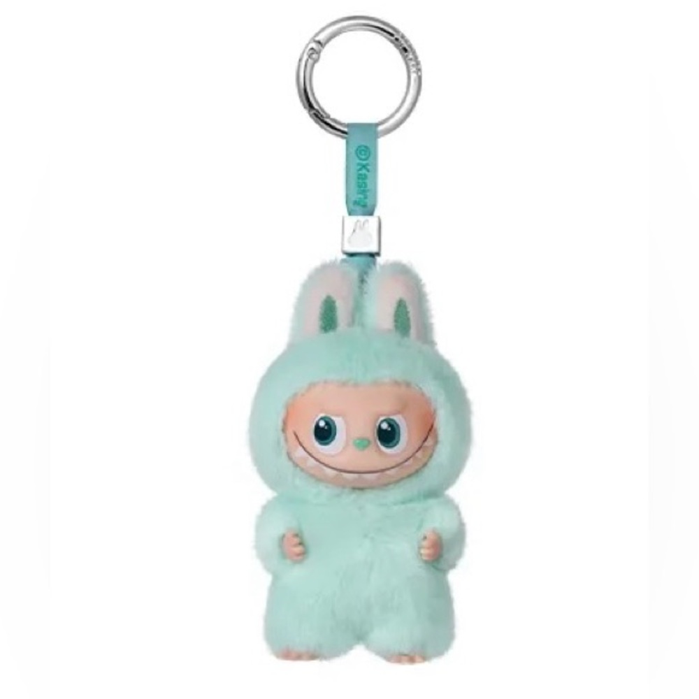 Pop Mart Pin For Love Labubu Keychain in ‘I’